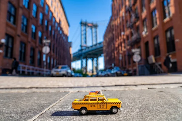 New York Amerikai Egyesült Államok Május 2019 Vintage Régi Taxi — Stock Fotó