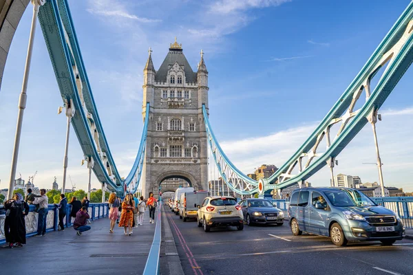 Juni 2019 London Großbritannien Schöne Aussicht Auf Die Tower Bridge — Stockfoto