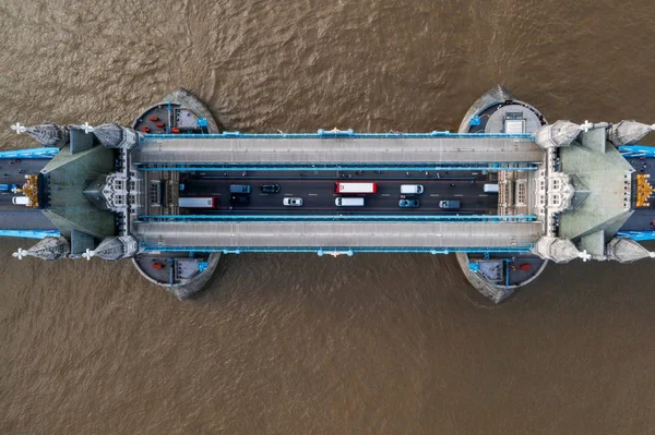 Прекрасний Вид Тауерський Міст Лондоні Дивовижний Символ Англії — стокове фото