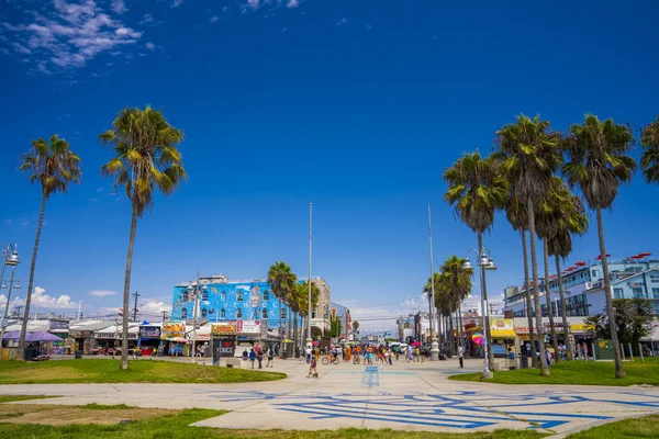June 2019 Los Angeles Usa Venice Beach Broadwalk View California — Stock Photo, Image