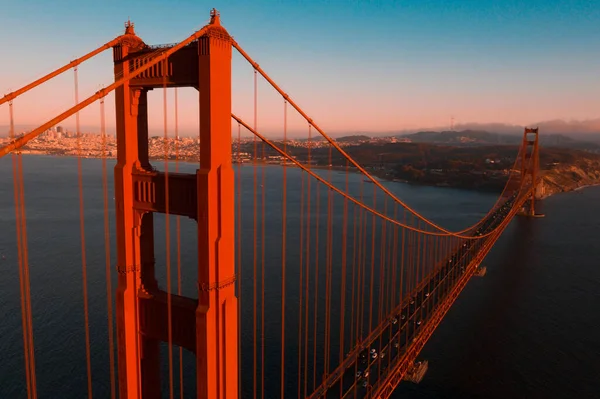 Golden Gate Köprüsü Nün San Francisco Kaliforniya Daki Golden Gate — Stok fotoğraf