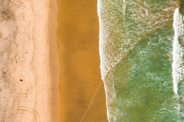 Vacker San Diego Strand Vid Stilla Havet Nära Livvakt Tornet — Stockfoto