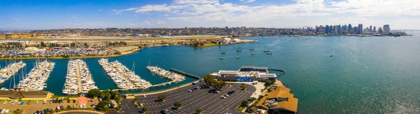 Junho 2019 San Diego Eua Bela Vista Aérea Aeroporto San — Fotografia de Stock