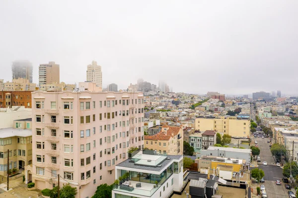 Beautiful Aerial View San Francisco Usa View Downtown San Francisco — Stock Photo, Image