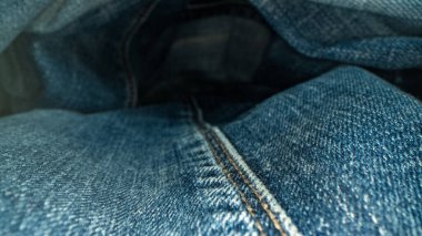Makro kot kumaş yana kayıyor. Tekstil.