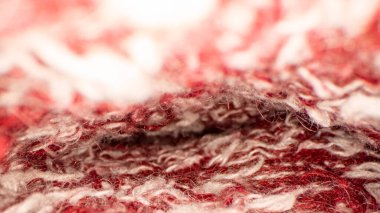 Örgü örerken makro görüntüyü kapat. Noel çorabının içine bak..