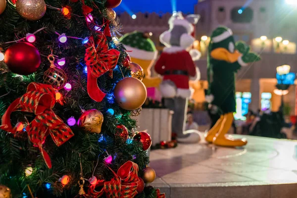 Abu Dhabi Uae Circa 2019 Warner Brothers Theme Park Vánoční — Stock fotografie