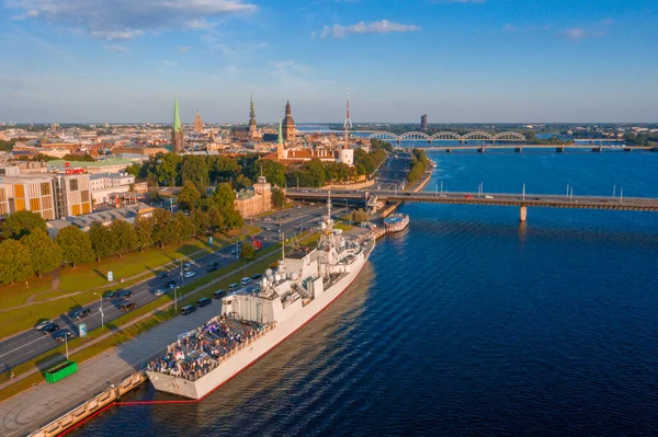 Riga Lettonia Luglio 2020 Bella Vista Dei Fratelli Della Royal — Foto Stock