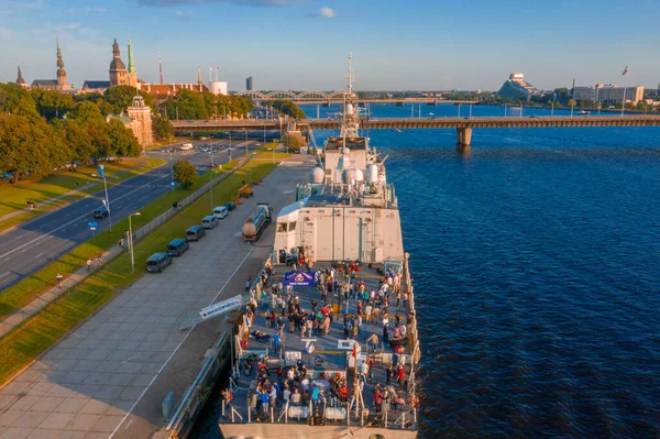 Riga Lettonia Luglio 2020 Bella Vista Dei Fratelli Della Royal — Foto Stock