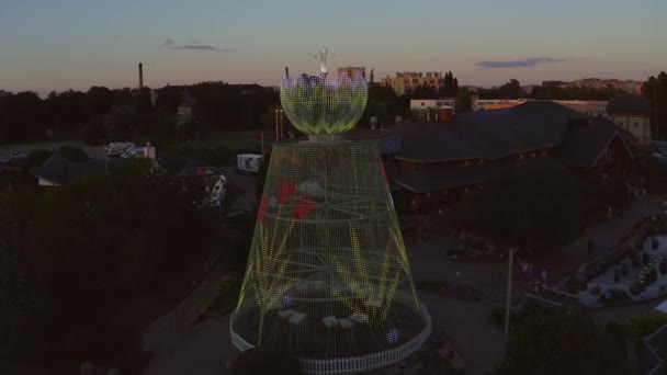 Ryga Łotwa Lipca 2020 Roku Piękny Letni Nastrój Restauracji Lido — Wideo stockowe