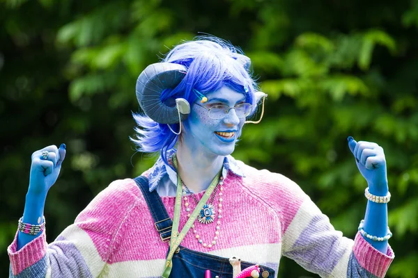 Feminine male Critter Cosplayer — Stock Photo, Image