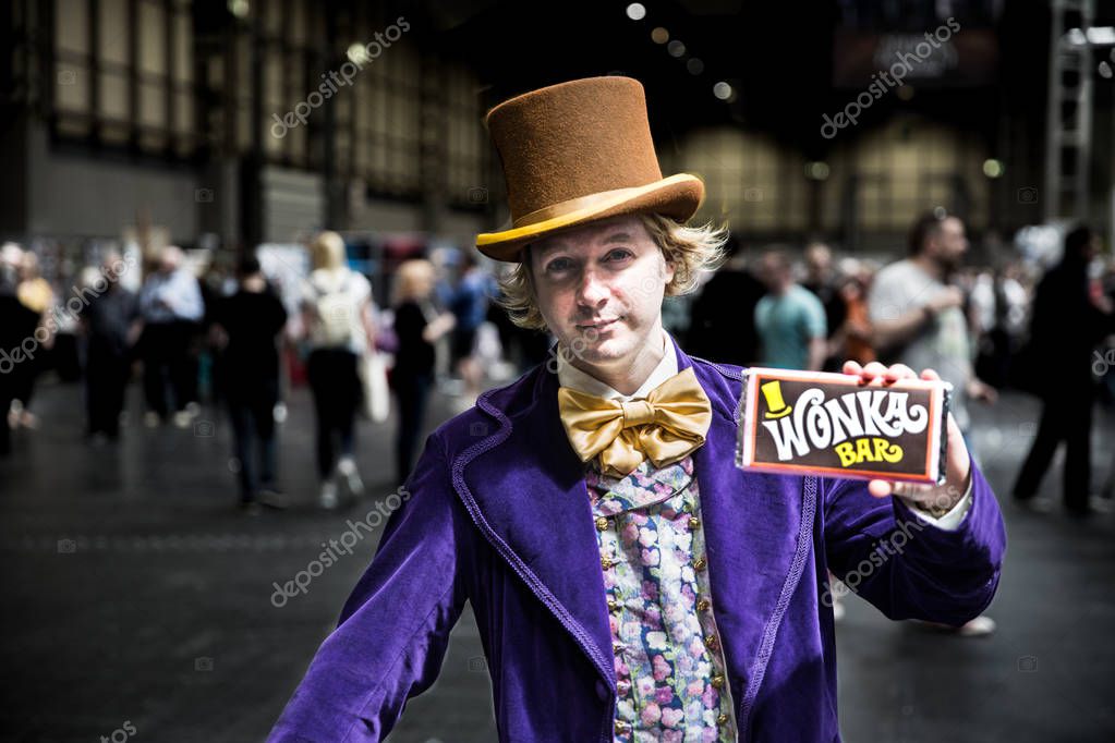 Willy Wonka Cosplay al Comic Con — Foto Editoriale Stock © teamjackson  #310509348