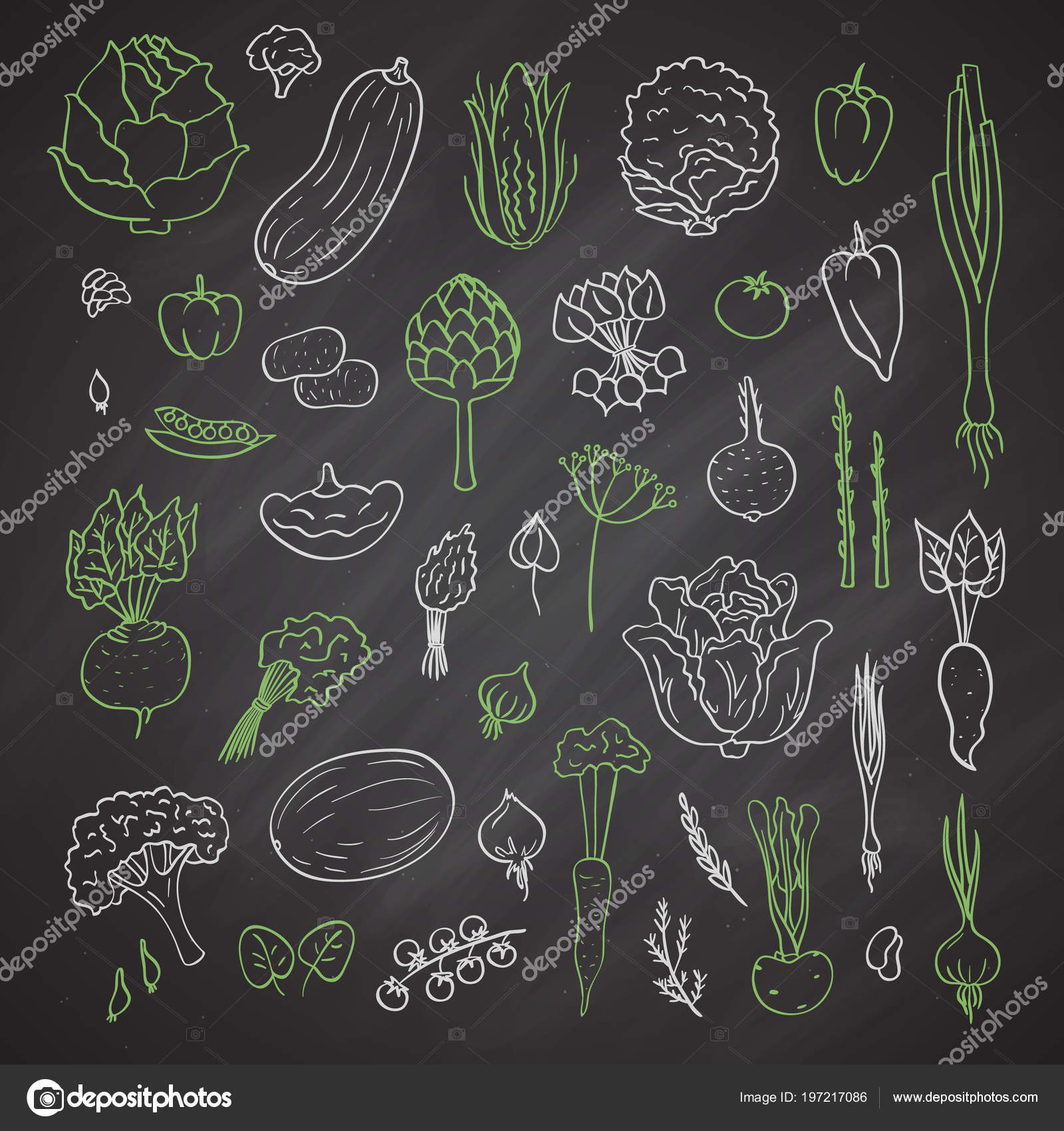 chalkboard illustration