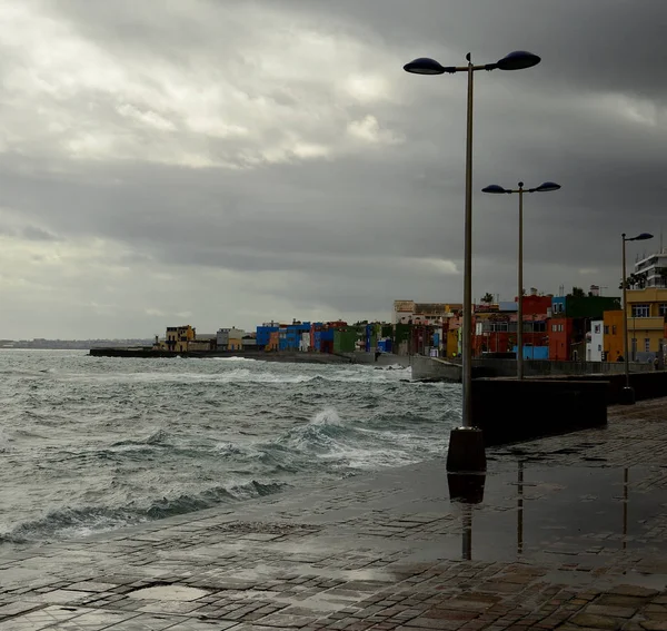 San Cristobal Kustwijk Van Las Palmas Gran Canaria Canarische Eilanden — Stockfoto