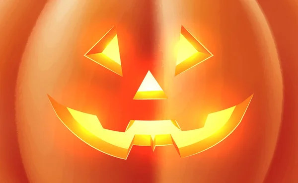 Vetor feliz halloween abóbora jack lanternas cabaça — Vetor de Stock