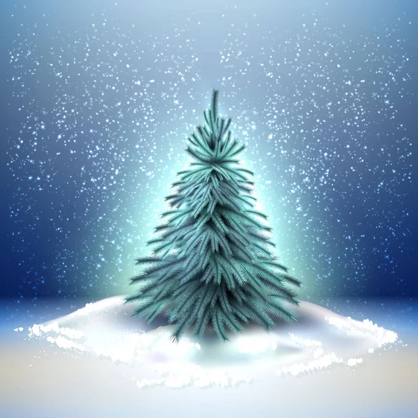 Χριστουγεννιάτικο δέντρο διάνυσμα, σχεδιασμό Χριστούγεννα Πρωτοχρονιά — Διανυσματικό Αρχείο