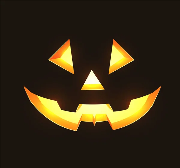 Vektor happy halloween pumpa jack lyktor kalebass — Stock vektor