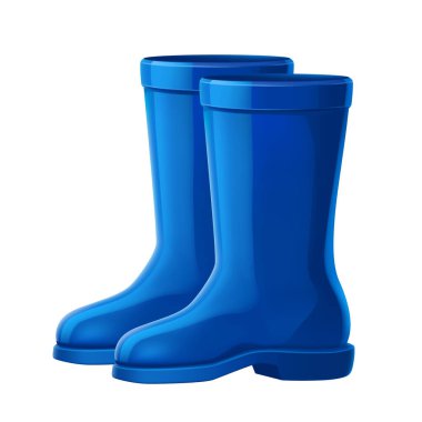 Gerçekçi mavi lastik yuhalamaları 3D simge