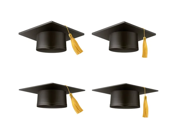 Vektör gerçekçi havan topu şapka eğitim şapkası