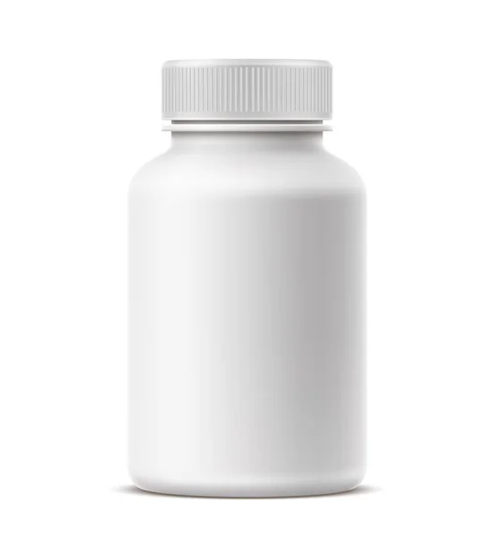 Gerçekçi tıbbi uyuşturucu hapları şişesi maketi