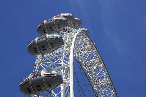 Londýn, Velká Británie - 6. května: Detail London Eye 6. května 2011 v Londýně, Uk. London Eye je nejvyšší ruské kolo v Evropě na 135 metrů — Stock fotografie