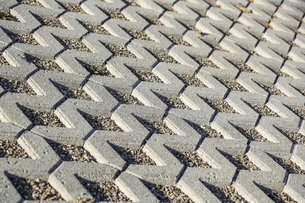 Achtergrond van een vloer van Zelfborgende stenen — Stockfoto