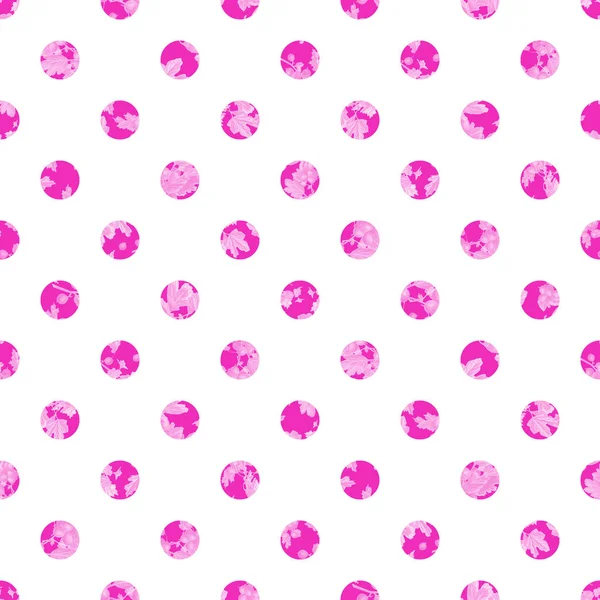 Polka Dot Texture sem emenda. Bolinhas cor de rosa . — Fotografia de Stock