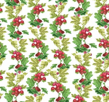 Parlak Gooseberry süs ile güzel sorunsuz desen.