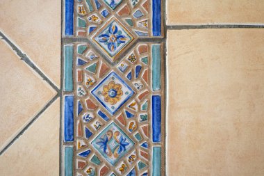 Eşsiz bir döşeme döşemesi.