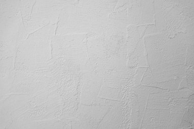 Beyaz, çiğ beton Brut beton duvar dokusu. Yıpranmış grunge çimento modern iç tasarım arka plan duvar kağıdı