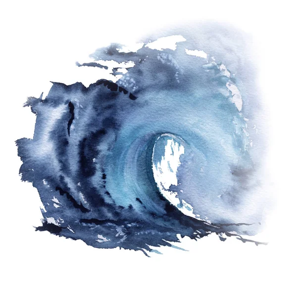 Sea wave. Isolated on white background. — Stock Photo, Image