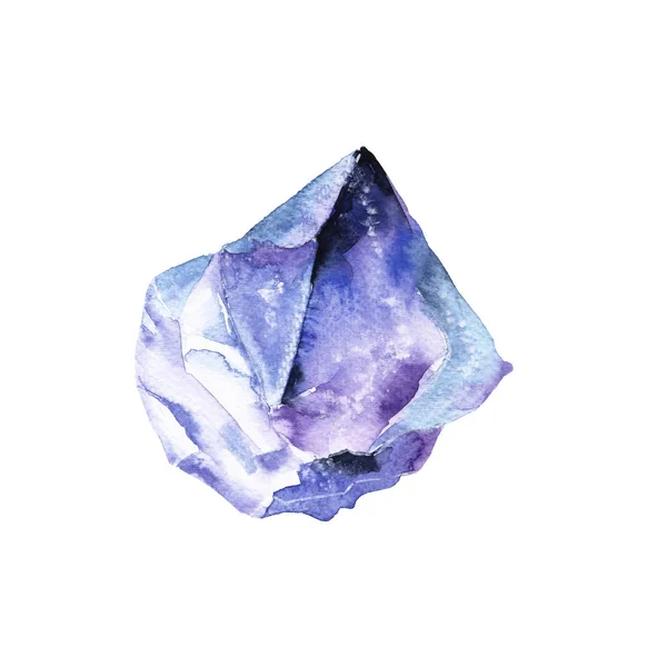 Cosmic Crystal isolated on white background. — Stock Photo, Image