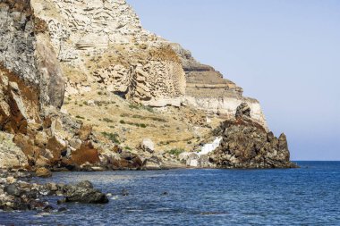 Değil bir büyük Ortodoks Rum Kilisesi Santorini kıyısında küçük bir körfezde kayalarda arasında yer alır.