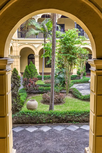 View Monastery Courtyard Arch Lower Gallery — Stock Photo, Image
