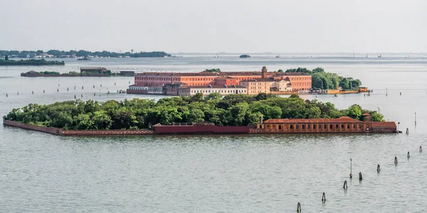 Blick Auf Die Kleinen Inseln Der Venezianischen Lagune Von Der — Stockfoto