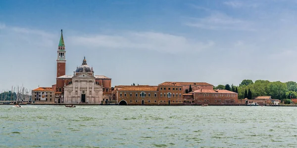 Vista Isla San Giorgio Maggiore Desde Paseo Marítimo Venecia — Foto de Stock
