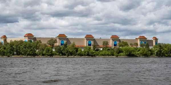 Blick Auf Den Kinderpark Insel Der Träume Ufer Des Moskauer — Stockfoto