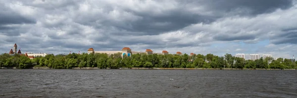 Blick Auf Den Kinderpark Insel Der Träume Ufer Des Moskauer — Stockfoto