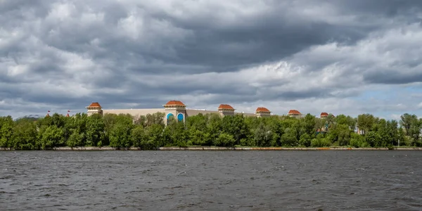 Blick Auf Den Kinderpark Insel Der Träume Ufer Des Moskauer — Stockfoto