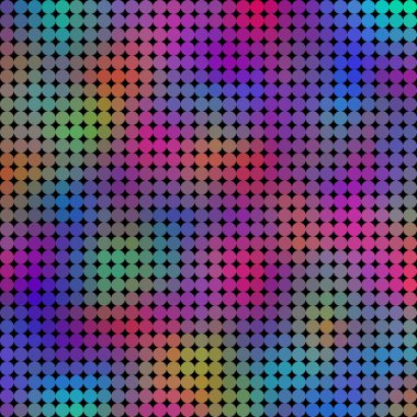 Renkli geometrik arka plan. Daire vektör desen.