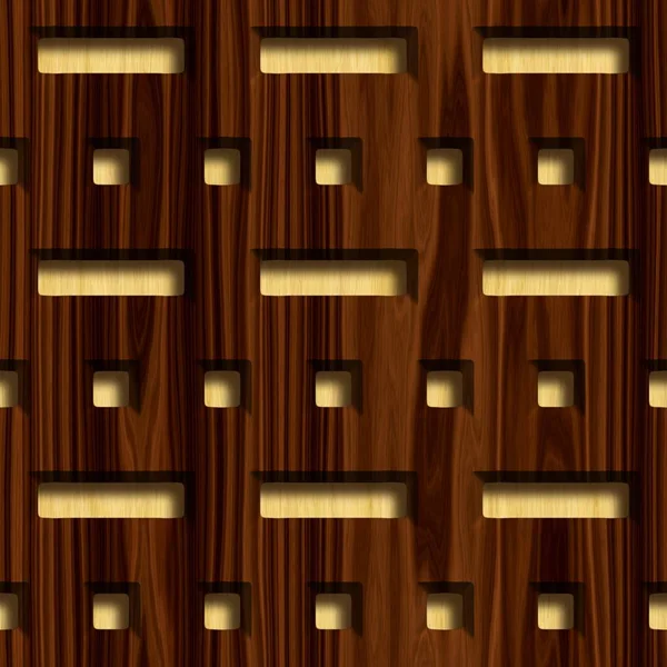 Wooden Lattice Wood Background Seamless Pattern — Stock Photo, Image