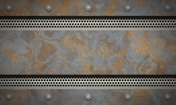 Metal Texturizado Background Rusted Metal — Fotografia de Stock