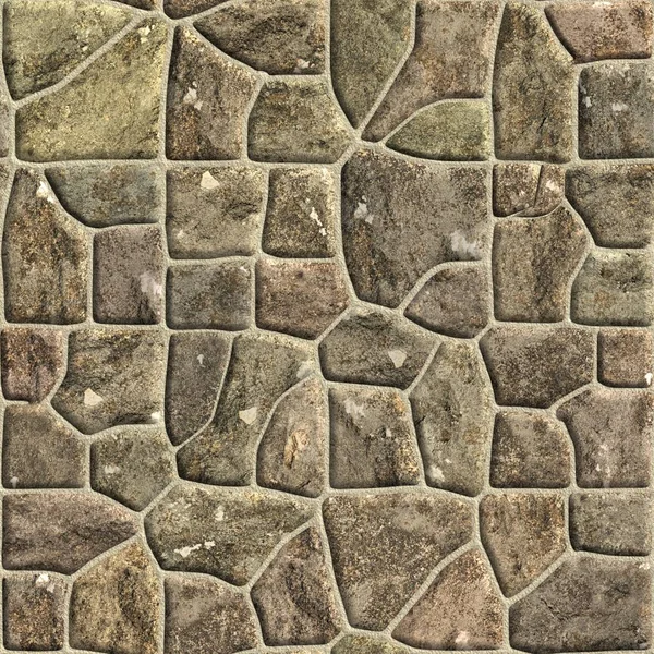 Steinwand Textur Nahtloses Muster — Stockfoto