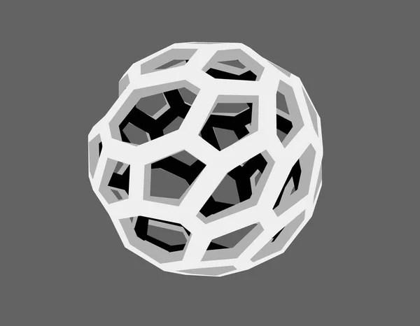 Fil Sphère Abstrait Illustration Colorée Vectorielle — Image vectorielle