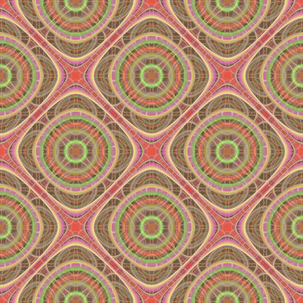 Abstrakte Dekorative Geometrische Hintergrund Nahtloses Buntes Muster — Stockfoto