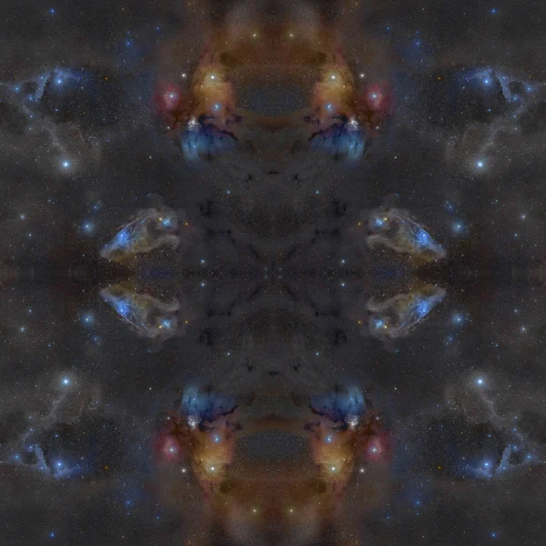 Univers Background Space Simmetric Ornament Elements Cette Image Meublé Par — Photo