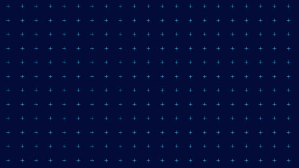 Motion Background Crosshairs Abstract Ornamental Pattern Seamless Loop Animation — Stock Video