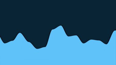 Dalga arka planını hareket ettiren. Soyut animasyon.