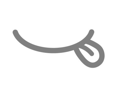 Bu bir gurme dil simgesi (gurme işareti).).