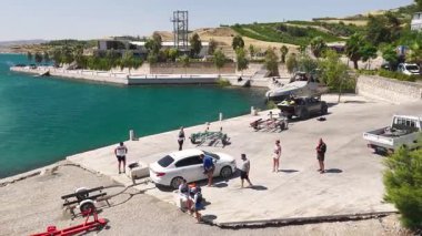 Hız, su ve koordinasyonun 4K görünümü